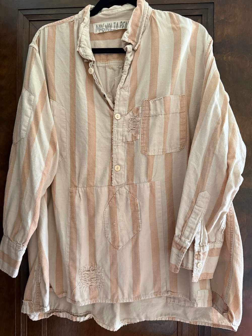 Magnolia Pearl Stripe Raya Top - Picture 5 of 6